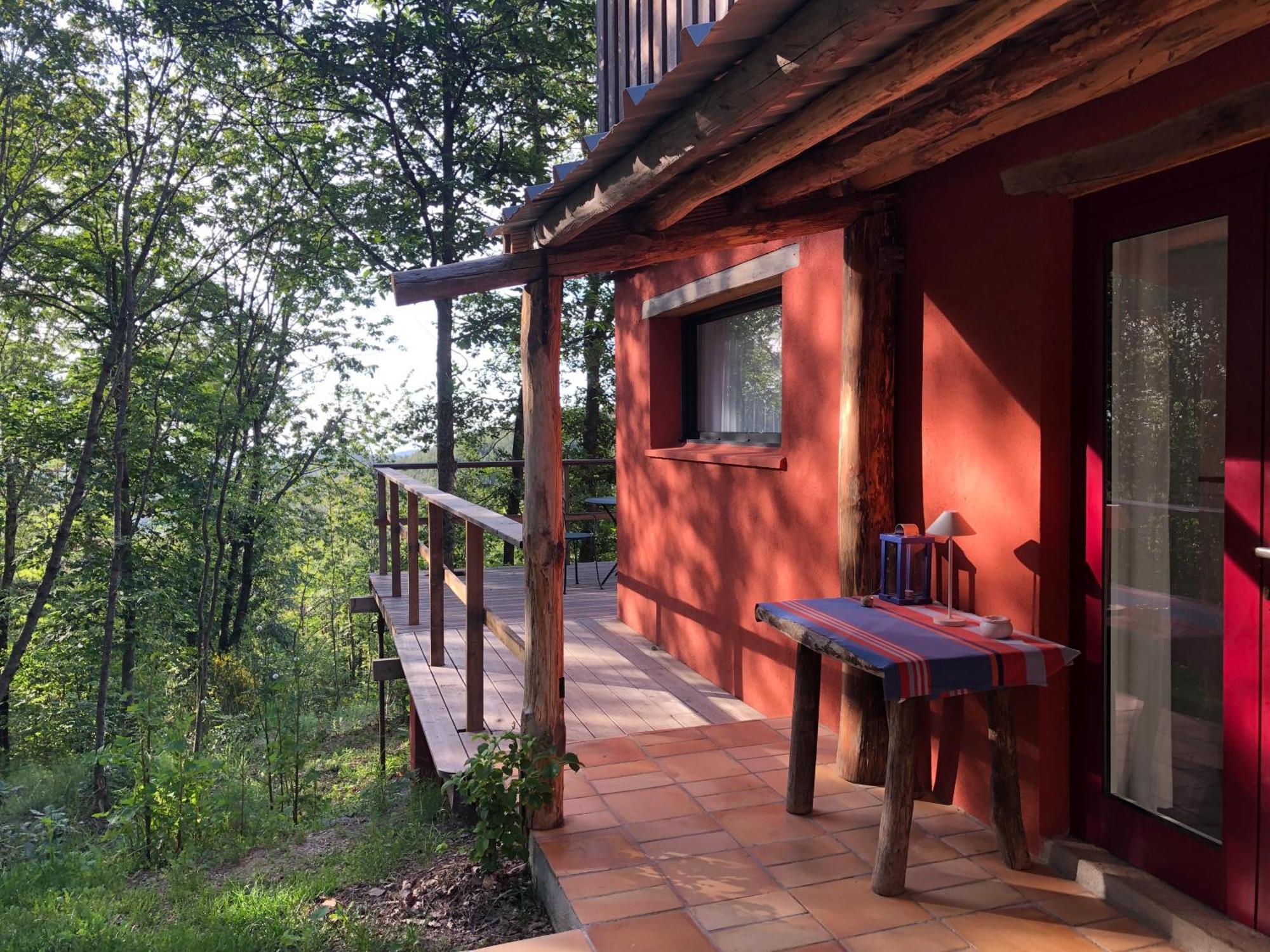 Reve D'Etoiles Bed & Breakfast Saint-Laurent-de-Cerdans Dış mekan fotoğraf